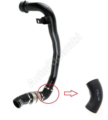 Charger Intake Hose Fiat Ducato since 2006 3.0 from turbocharger to intercooler