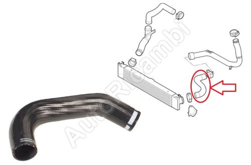 Charger Intake Hose Fiat Ducato 2006-2011 3,0 from turbocharger to intercooler
