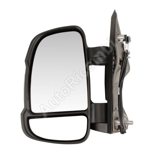 Rear view mirror Fiat Ducato since 2014 left, short, el. foldable, 16W, blind spot