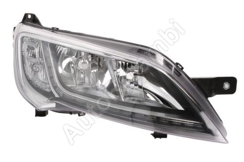 Headlight Fiat Ducato 2014 right LED, silver frame, without control unit