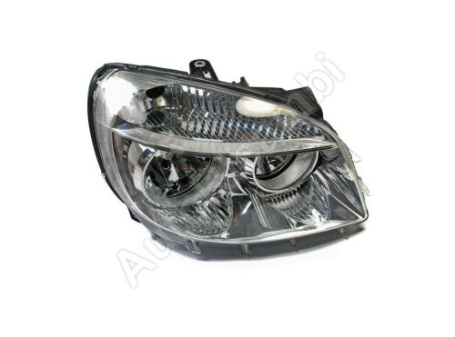 Headlight Fiat Doblo 2005-10 front, right, without motor