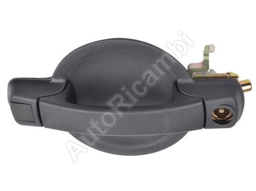 Outer front door handle Fiat Doblo 2000-2010 left without lock cylinder