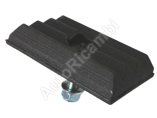 Leaf spring rubber pad Fiat Ducato, Iveco Daily since 2006 between 2 leaves