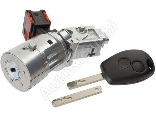 Ignition switch Renault Master since 2010 with ignition barrel and keys, 2+2-PIN