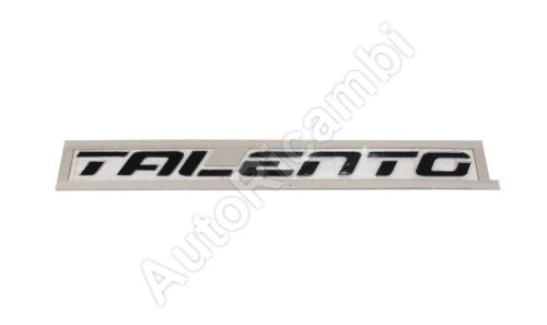 Emblème "TALENTO" Fiat Talento depuis 2016