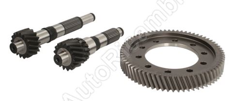 Differential set Renault Master since 2010 2.3D with secondary shafts, 16x67 teeths