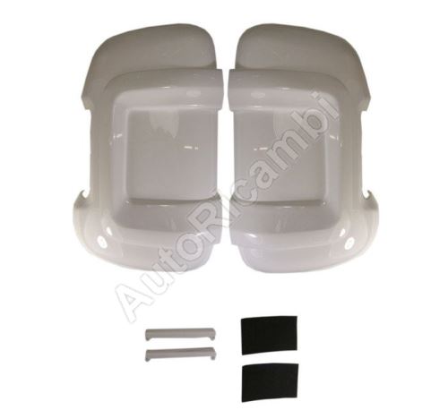 Rearview mirror cover set Fiat Ducato from 2006 short arm, set WHITE