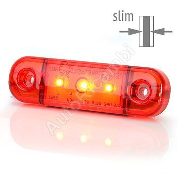 Rear position lamp - 3 LED - red