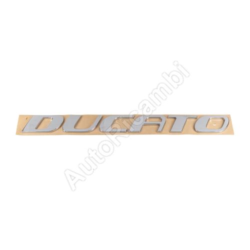 Schriftzug, Emblem "Ducato" Fiat Ducato 2006-2014