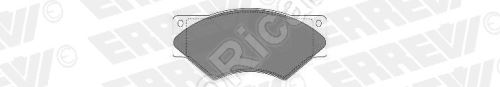 Brake pads Iveco TurboDaily 1996-2000 59-12 front, 2-sensors