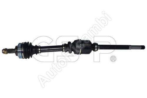 Driveshaft Citroën Berlingo, Partner 1996-2008 1.6/2.0D right with ABS, 869 mm