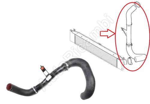 Charger Intake Hose Fiat Ducato 2011-2016 2.3 from turbocharger to intercooler