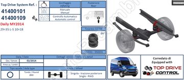 Zusätzliche Luftfederung Iveco Daily 2014 29-35L/S-10-18