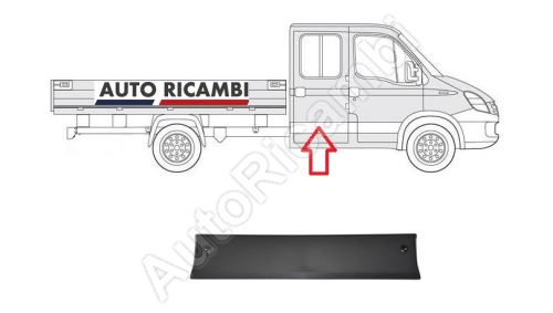 Protective trim Iveco Daily 2000-2014 left/right, rear door - double cab