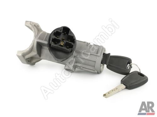 Ignition switch Fiat Ducato since 2006 without immo., with ignition barrel and keys, 7 PIN