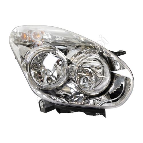Headlight Fiat Doblo 2010-2016 right H7+H1, with motor