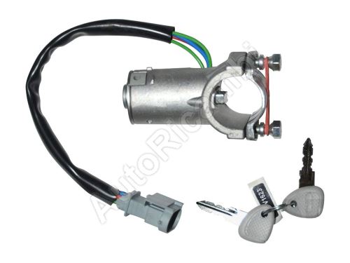 Ignition switch Iveco Daily 2000-2006 without immo., with ignition barrel and keys, 4 PIN