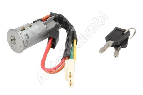 Ignition switch Renault Master 1998-2010 with ignition barrel and keys, 2+2-PIN