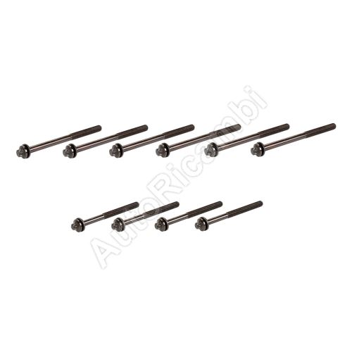 Cylinder head screws Iveco Daily, Fiat Ducato 2,3 complete kit for engine