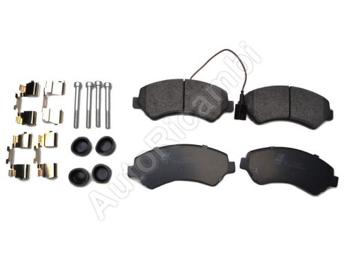 Brake pads Fiat Ducato since 2006 front Q20, 1-sensor, with accessories