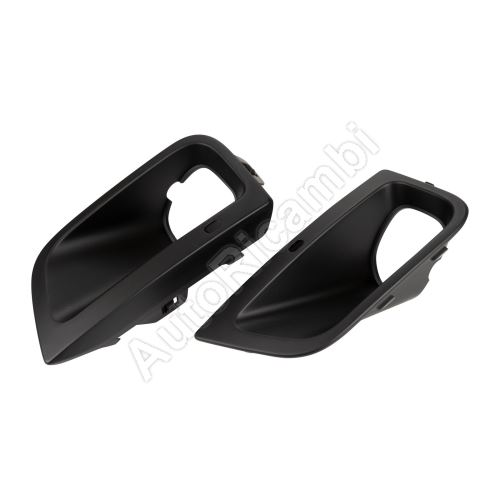 Bumper cover Citroën Berlingo, Partner since 2018 left and right, with fog light